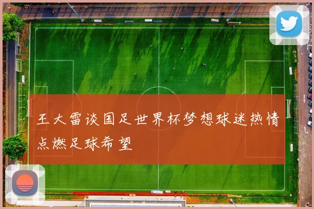 王大雷谈国足世界杯梦想球迷热情点燃足球希望