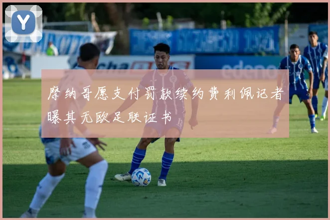 摩纳哥愿支付罚款续约费利佩记者曝其无欧足联证书